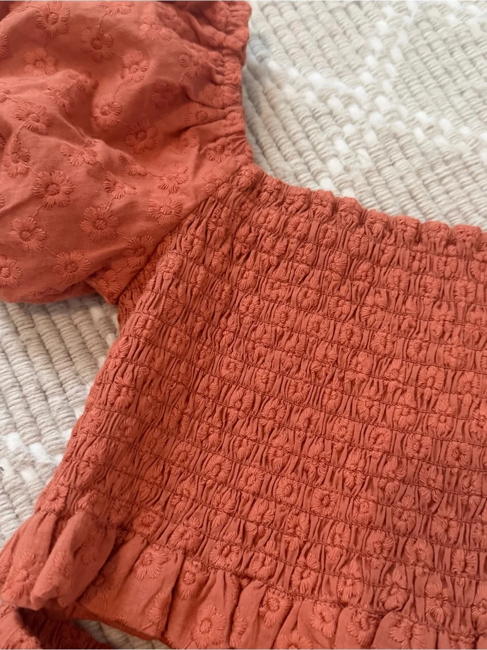 Rylee + Cru Trixie Top and Tiered Mini Skirt set in 